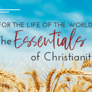 For the life of the world: The Essentials of Christianity